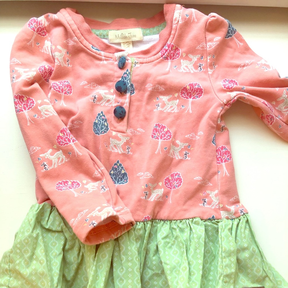Matilda Jane dress with bloomers size 12-18 mo